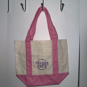 Pink and Cream Tote Bag